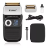 Máquina afeitadora Kemei KM-2026 negra 110V/240V - Imagen 2
