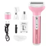 Kemei KM-6637 Máquina Depiladora Eléctrica 4 en 1 – Ideal para Cejas, Nariz, y Vello Facial - Imagen 2